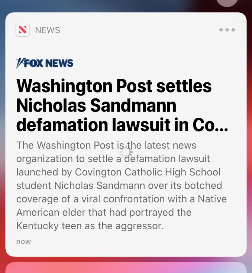 AngelaBoxShow's tweet photo. You #filthyleftists have no idea what’s coming for you. The days of you slandering and defaming innocent people are over.
Get ready for #thestorm.
When you MALICIOUSLY lie about people, eventually the truth comes out.
Pay up, commies.
#NicholasSandmann @washingtonpost https://t.co/8LOXjPWidq