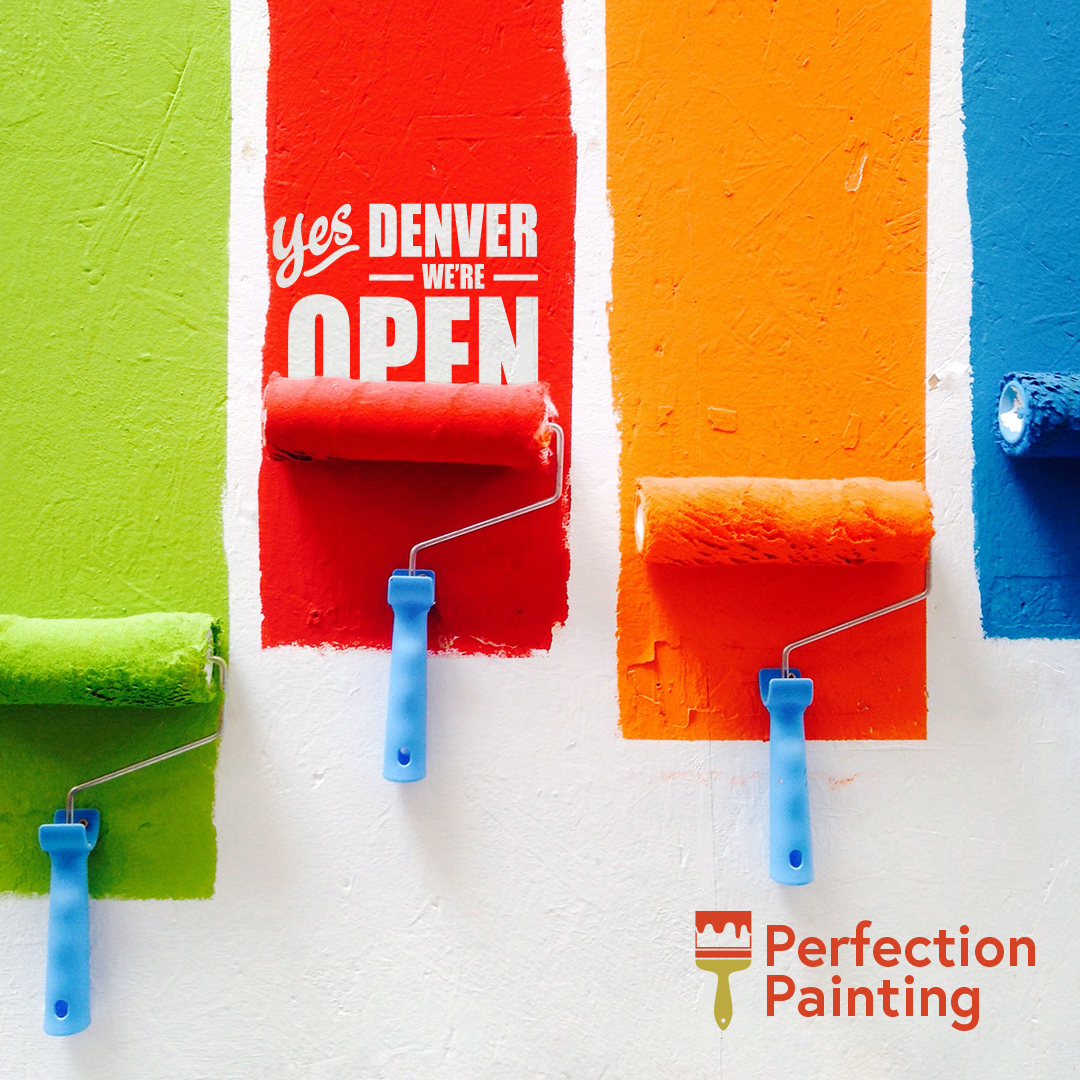 WesterraCU's tweet photo. You’ve seen the inside and outside of your house way too much recently. Fancy a new look? Perfection Painting can come over and transform those very, very familiar walls. Call them at 303-591-8506 for interior and exterior painting that shines. #DenverIsOpen https://t.co/T1wxn9aLVg