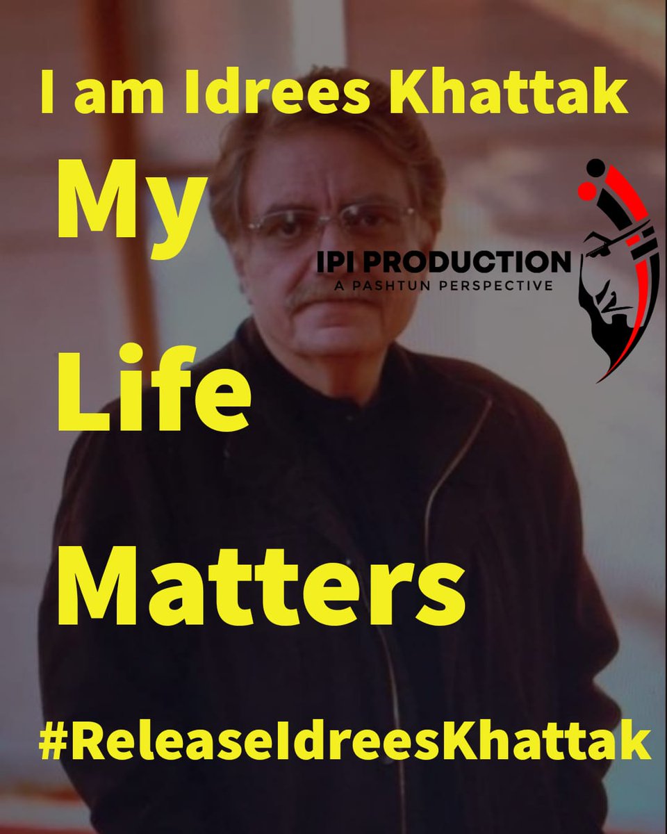 76Crylov's tweet image. #Idrees Khattak is not a terrorist. He is a human rights activist . We urge the government to release him #ReleaseIdreesKhattak
