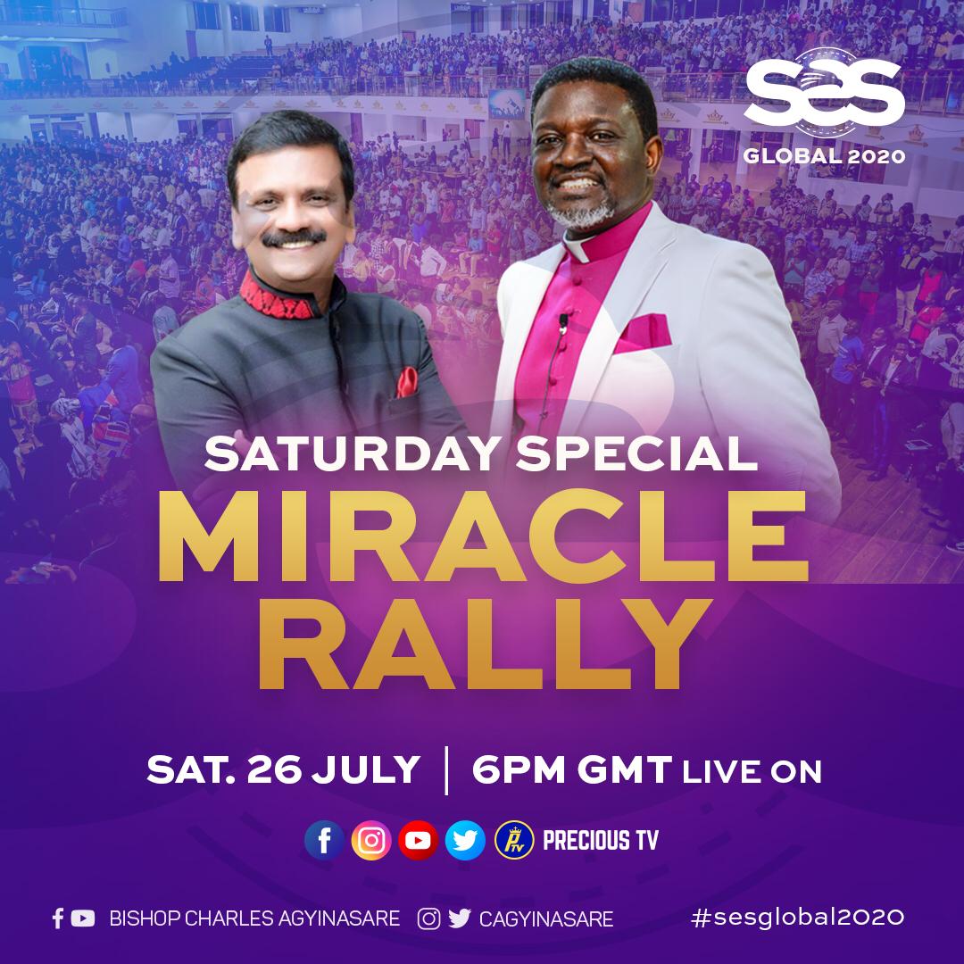 Cagyinasare's tweet photo. Saturday Special Miracle Rally

Don't miss this. https://t.co/6MjRW4Ek4v