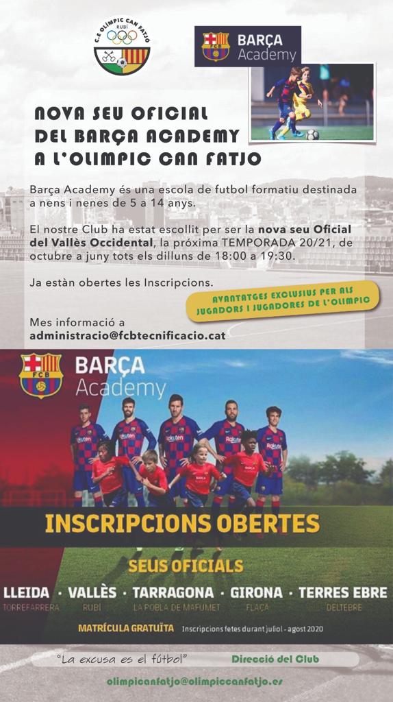Tony Ramírez (@coachtonyr) on Twitter photo Algo se estará haciendo bien en <a href="/CEOlimpic/">C.E. Olimpic Can Fatjó</a> cuando los grandes quieren colaborar con nosotros.
Golpe de autoridad en el fútbol formativo de Rubí. Algo se estará haciendo bien en <a href="/CEOlimpic/">C.E. Olimpic Can Fatjó</a> cuando los grandes quieren colaborar con nosotros.
Golpe de autoridad en el fútbol formativo de Rubí.