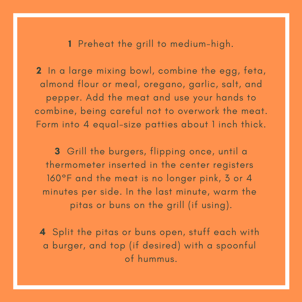 wellenoughbooks's tweet photo. Time to fire up the grill cause we’re back with another #FridayRecipe! Get the recipe for @shalaneflanagan & @elysekopecky’s Greek Bison Burgers from #RunFastEatSlow! 🍔 https://t.co/oroq2aBJlK