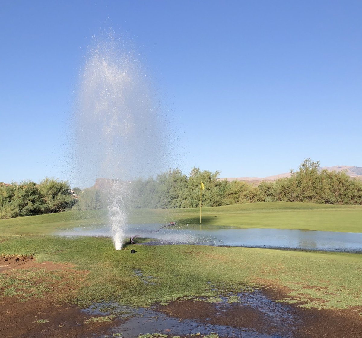 mjdthree's tweet photo. @MiguelVegaTurf love the new water feature on 14!  @ClubProGuy @golfjrk https://t.co/SJhGSJuRdD