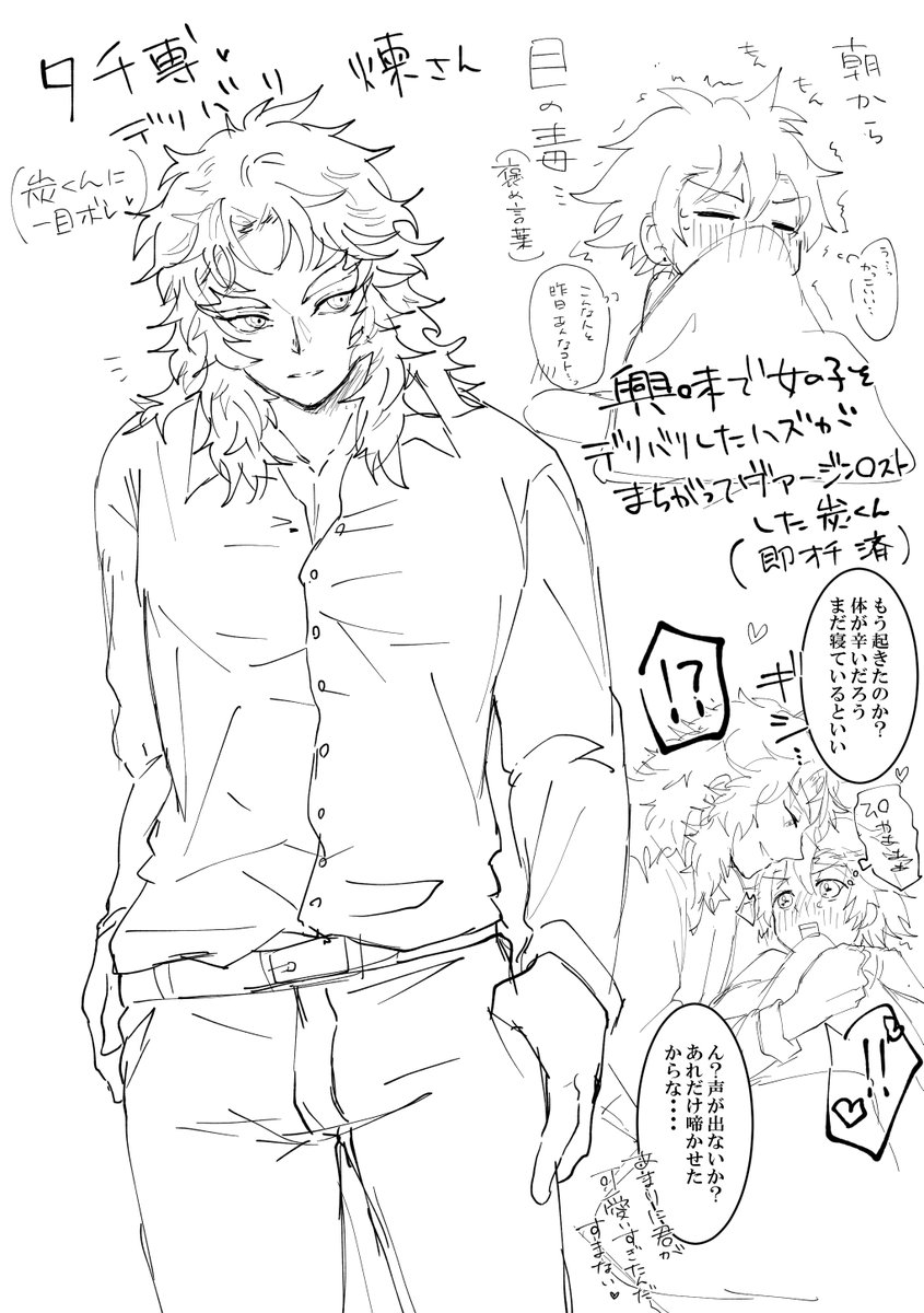 落書き
煉炭ちゃんパロ

・・・こういうの好き 