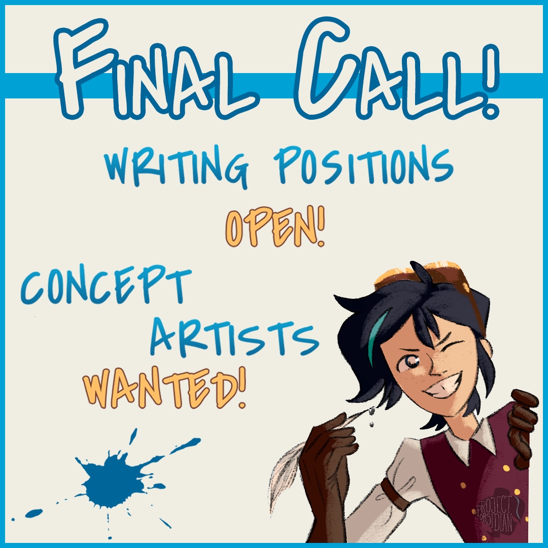 Proj_Obsidian's tweet photo. Hello, #Varian fans!
Thanks to all those who applied this far! And welcome aboard!!

#ProjectOBSIDIAN’s Teams have been reformed, and more positions are open for WRITERS and CONCEPT ARTISTS!

Read more on Tumblr: https://t.co/vy9Z3kCPir https://t.co/OftYCRgNgh