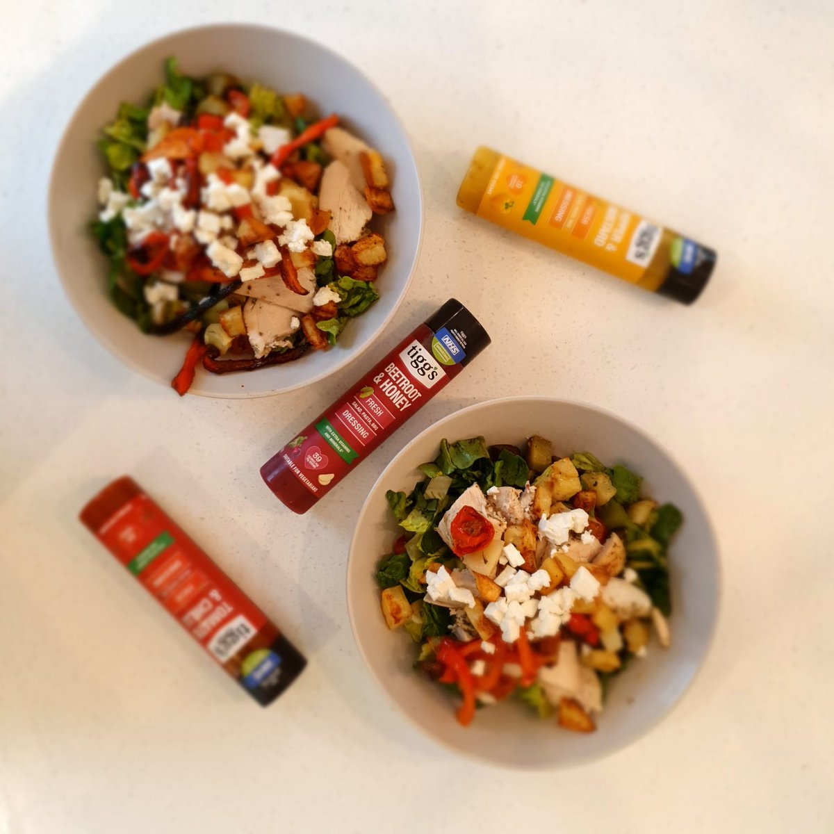 We've rustled up this delightful chicken salad with diced roasted potatoes and peppers for tea tonight.

Each of our tremendous trio could perfectly accompany this dish. The question is... which is your #PerfectMatch? 

Subtle, Smokin' or Bold?

ow.ly/5Khx50AGYTg