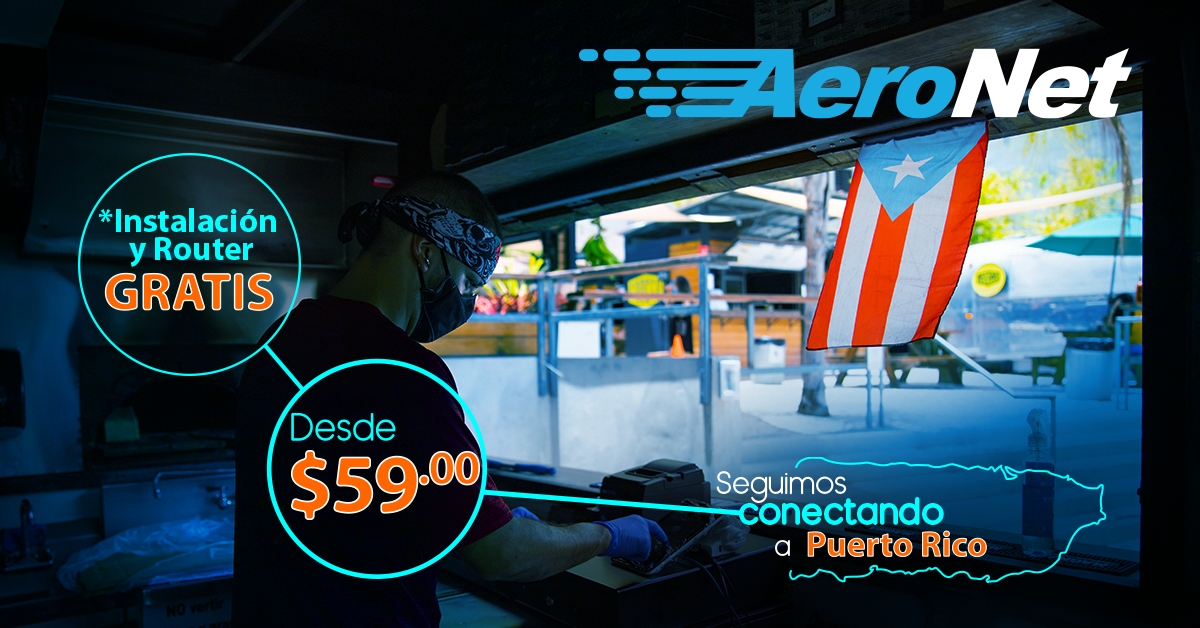 AeroNetPR's tweet photo. Seguimos conectando a Puerto Rico con experiencia y rapidez…¡No dejes pasar nuestra oferta de julio con instalación y router GRATIS! Asegura tu oferta aquí 👉 https://t.co/JOxogmaZuM. #AeroNetSpeed https://t.co/vfNsOrHCwb