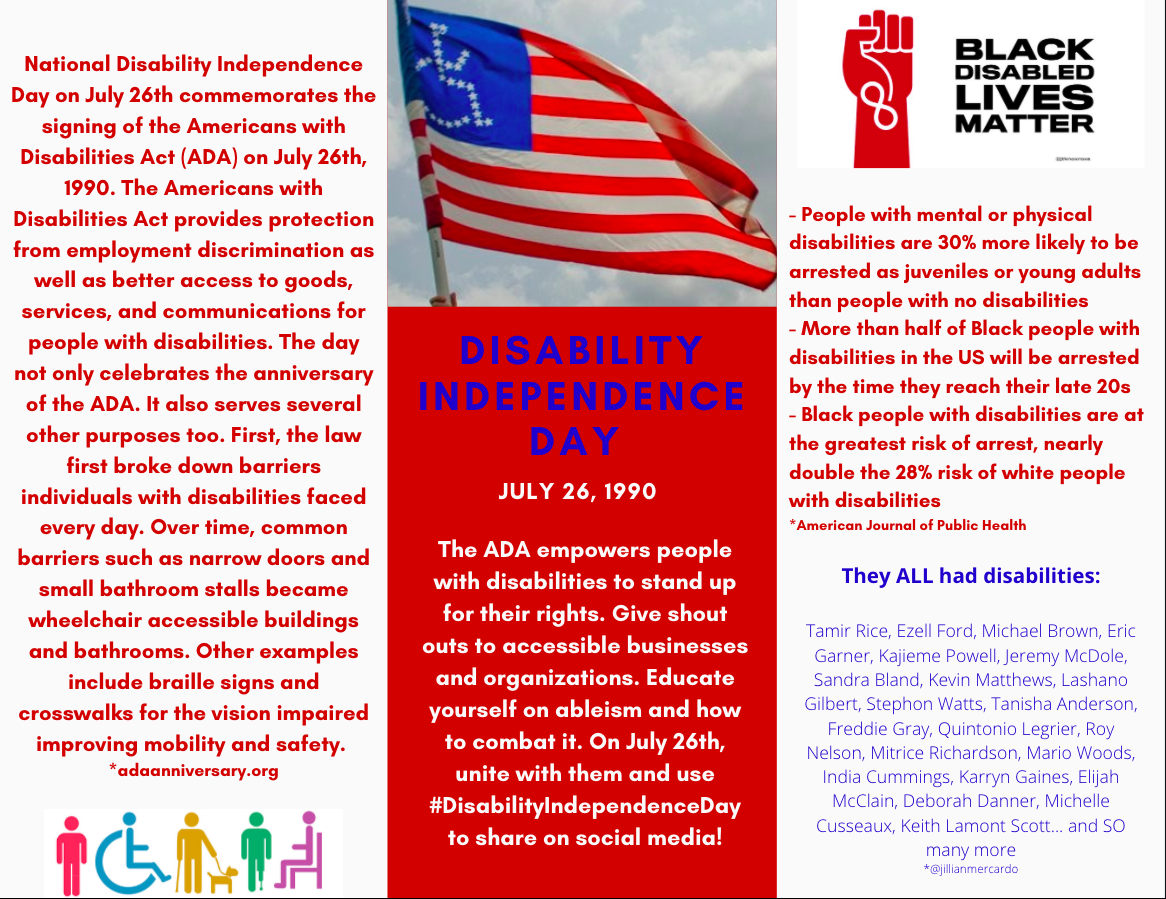 USC_HEAL's tweet photo. This July 26th is the 30th anniversary of the Americans with Disabilities Act! We take this time to remember the progress that has been made, as well as think critically about how we can continue to educate ourselves and empower those with disabilities. #DisabilityIndependenceDay https://t.co/eyRyFF9NGV