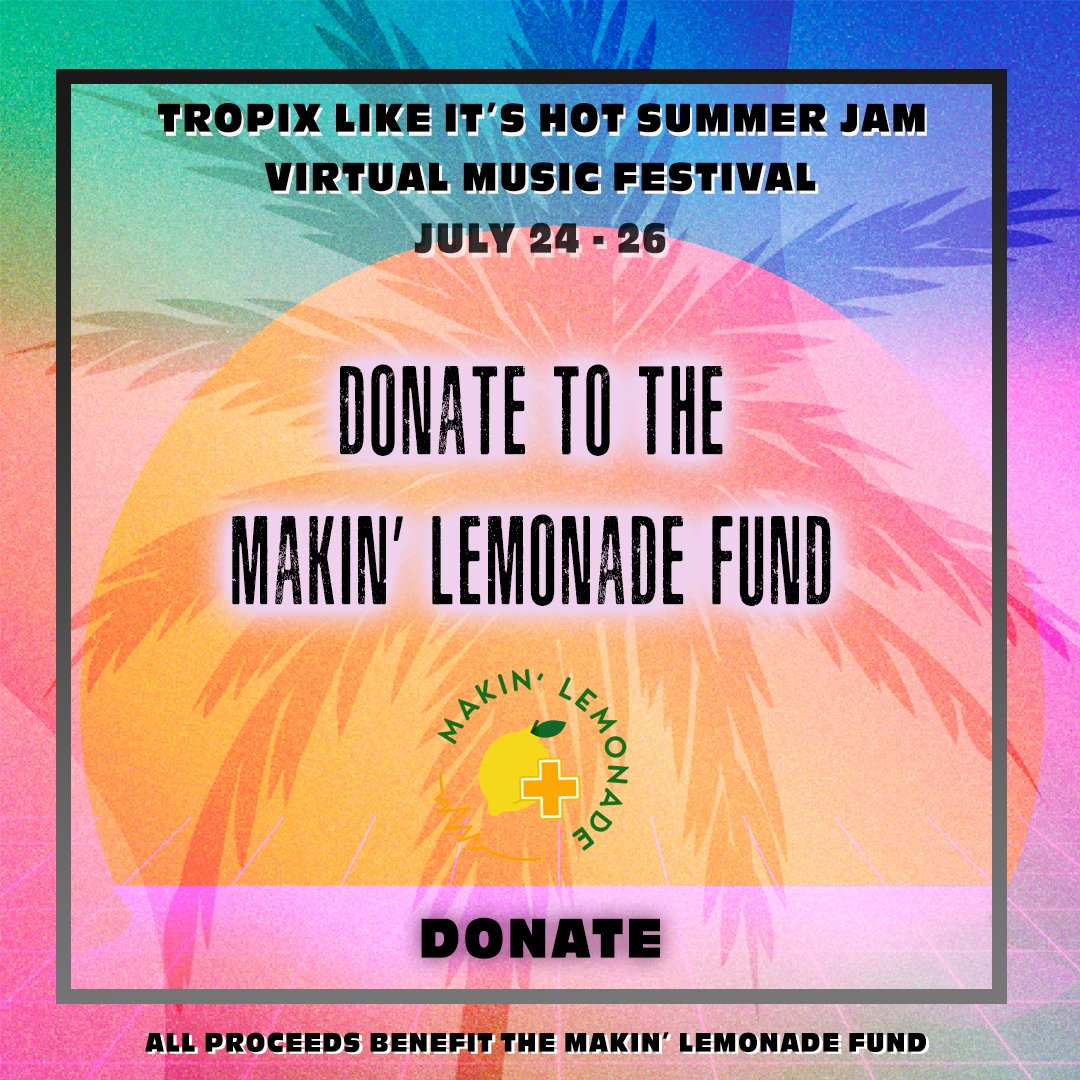 We have directly partnered with the <a href="/MakinLemonFund/">Makin’ Lemonade Fund</a>  this weekend for our Festival to help raise money for Feeding America, the CDC, and the direct relief fund. A relief organization centered around millennials and GEN Zers has raised over $120,000! linktr.ee/tlihfestival
