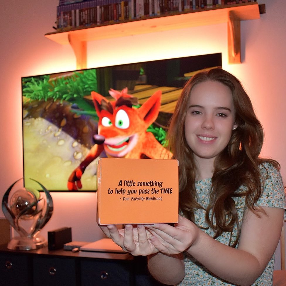 scarlettegamr's tweet photo. GUYS IVE BEEN PLAYING THE CRASH BANDICOOT 4 DEMO!!!
I got the chance to Q&A with one of the producers and film some of the demo!
If you want to check it out
https://t.co/M5AyHiOxF6
#crash4 #crash4_partner #sponsored https://t.co/2fSEr7lfmG