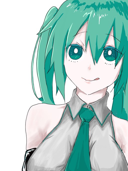 初めてデジタル絵挑戦してみますた。
これからもっと精進しまする
#初音ミク 