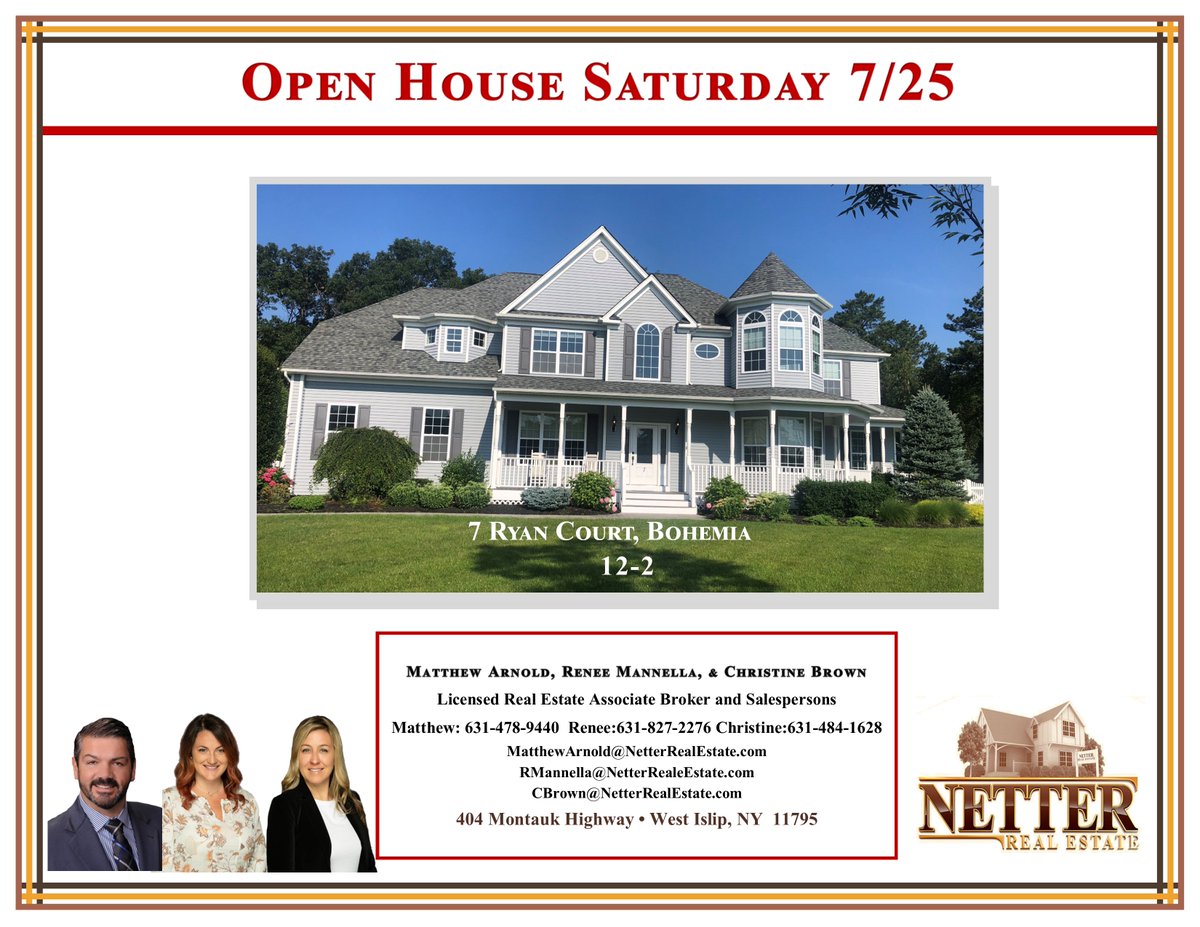 #OPENHOUSE #LONGISLAND #BOHEMIA #REALESTATE #REALTORS
