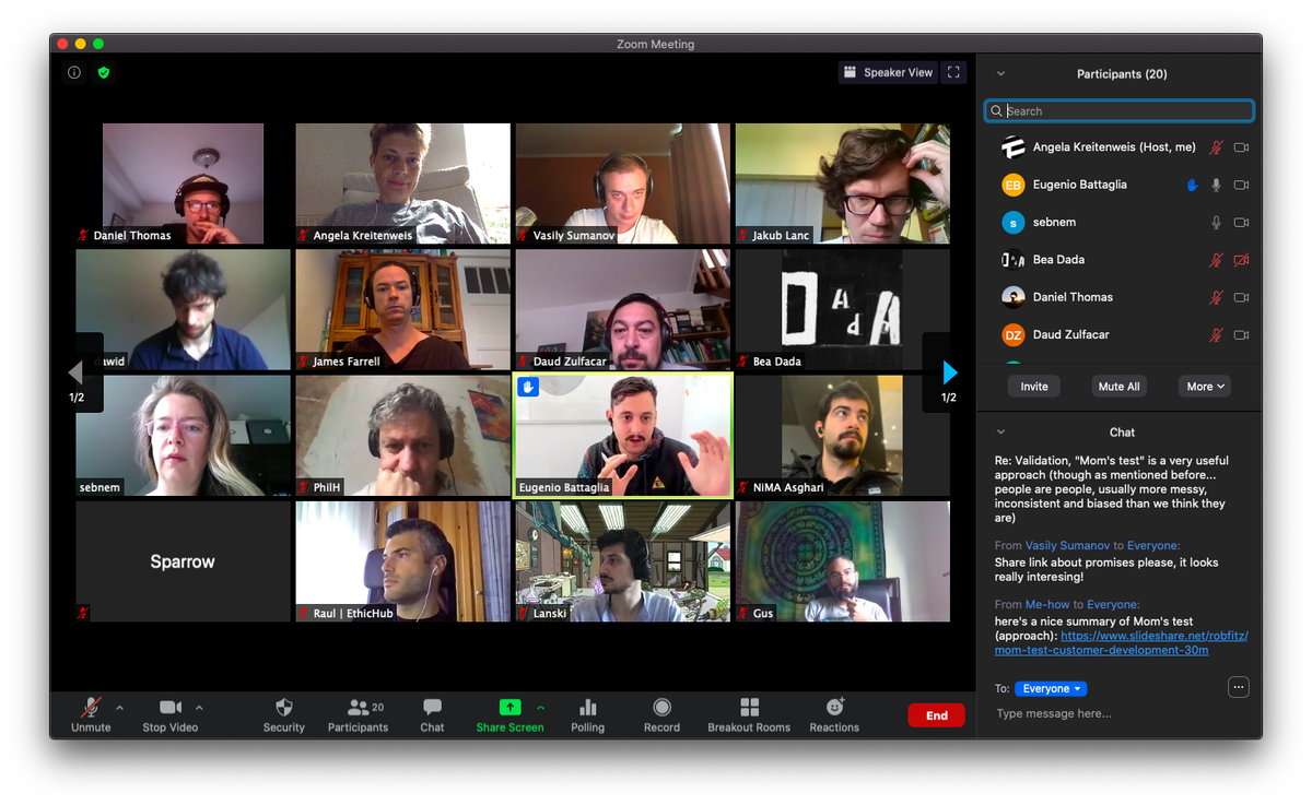tokengineering's tweet photo. Day 2 of TE Academy Ecosys Value Flows: #motivations #interconnectedness of #policies and #unintended side effects
w/
@crypt0dawg @PowerDada @blackboxdotart @SumanovVasily @Pol_Lanski @phil_h @zulfacar @battagliaem @e_litae @ethicraul @insideNiMA @sebnem @sepu85 @JakubLanc https://t.co/r8pAKjlZAO