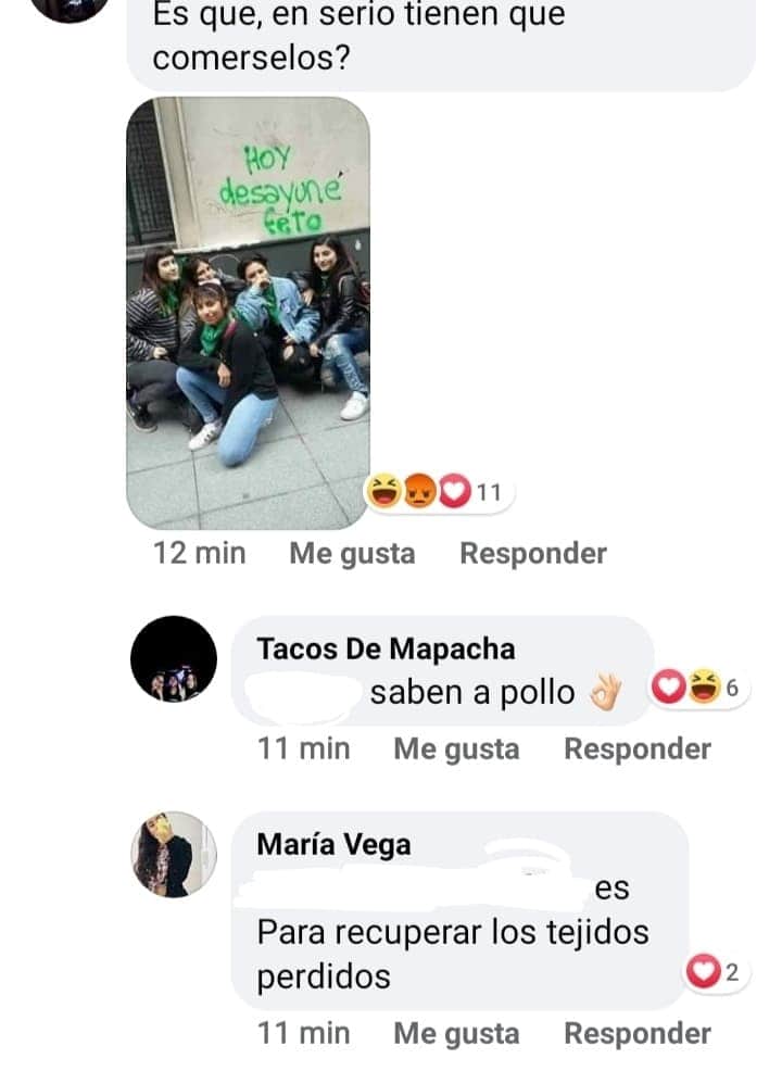 Tengoquedecir0's tweet photo. ¿Quieren abortar para comer a sus hijos muertos? Mejor trabajen o algo, oportunidades las hay.
#MexicoEsProvida 
#ConAbortoNo https://t.co/XF8nla77rW