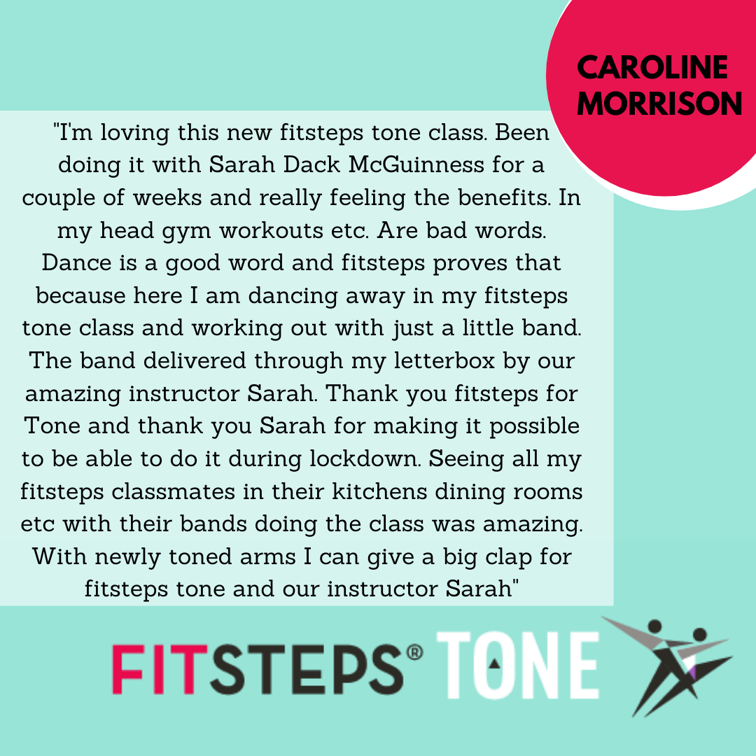 Fit_Steps's tweet photo. We've had the most amazing feedback from all our FitSteps TONE members! ๐
Thank you to Caroline Morrison for this. And to her super instructor Sarah Dack McGuinness for keeping her fit with FitSteps! ๐
https://t.co/xI3RbwGdPy
#fitstepstone
#fitstepsinstructor
#keeepdancing https://t.co/SDNHoOeYfZ