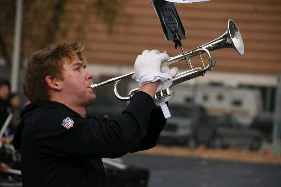 PurdueTPTs's tweet photo. Band camp is in 24 days, so it’s time to hype it up with Jackson Honnold! With a major in Industrial Engineering and a minor in Stats, Jackson marched from 2015-2019. His favorite part of band camp was meeting all of the new people and seeing his old friends after the summer! 🎺 https://t.co/0aHU09p5X5