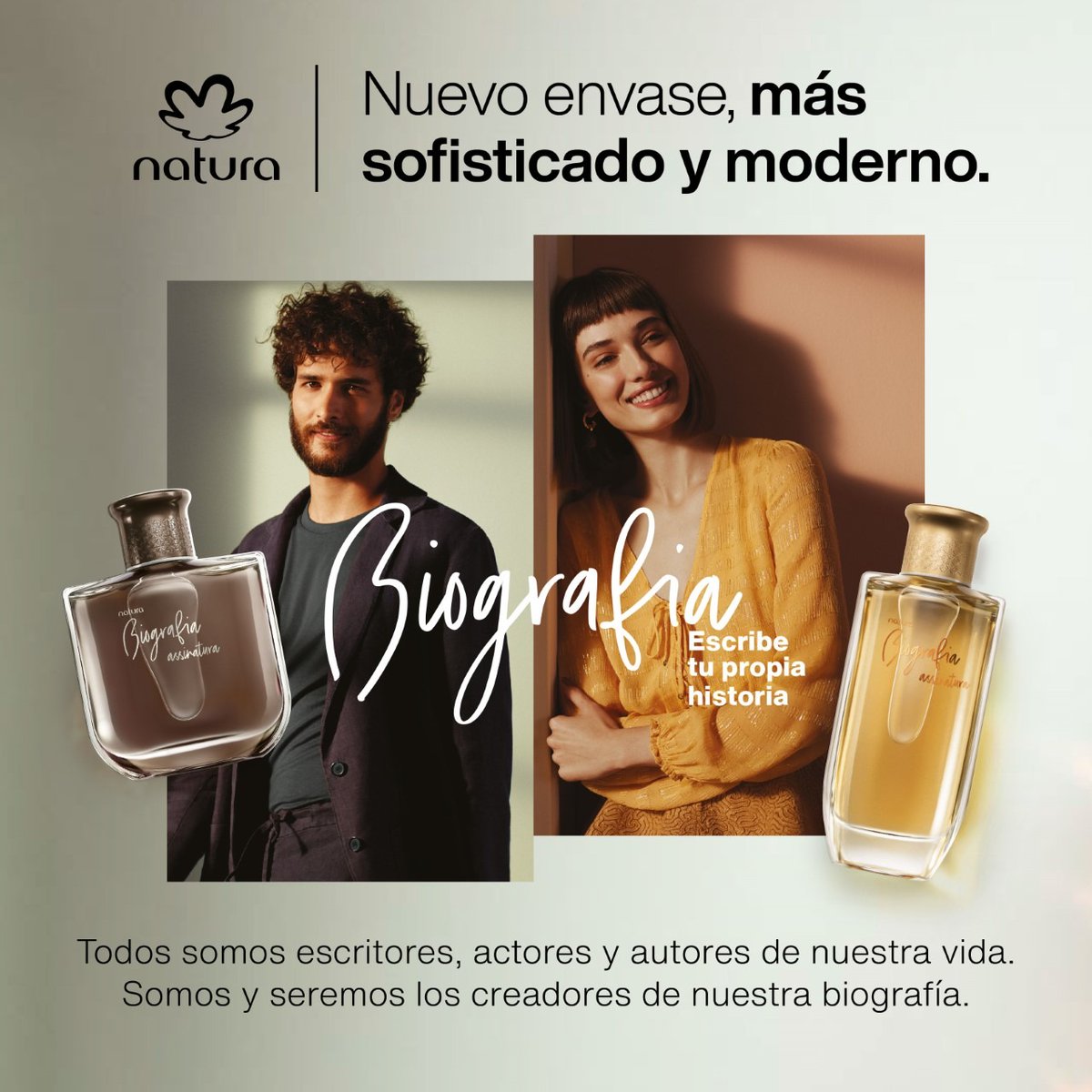 natura_chile's tweet photo. Cada persona es un libro lleno de historias y todos somos escritores y autores de nuestra biografía. La nueva línea de #NaturaBiografía te invita a narrar tu propia historia☺📝Conoce las bases y participa del #CONCURSO etiquetando a @natura_chile y usando el #MiBiografíaNatura https://t.co/weKiDvSuw8