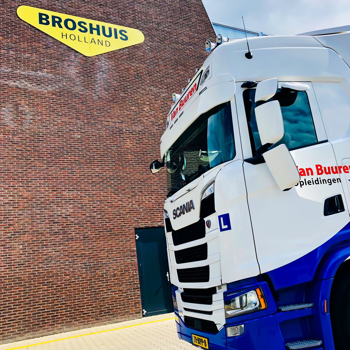 Even buurten bij het werk! #broshuis