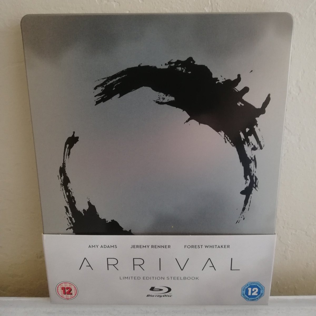 russelguppy's tweet photo. Films watched this year: 138 #bluray #steelbook #yearofmovies #bluraycollection #steelbookcollection #arrival #amyadams #jeremyrenner #forestwhitaker #scifi #sciencefiction #tedchiang #thirdviewing https://t.co/DSfyoCBN06