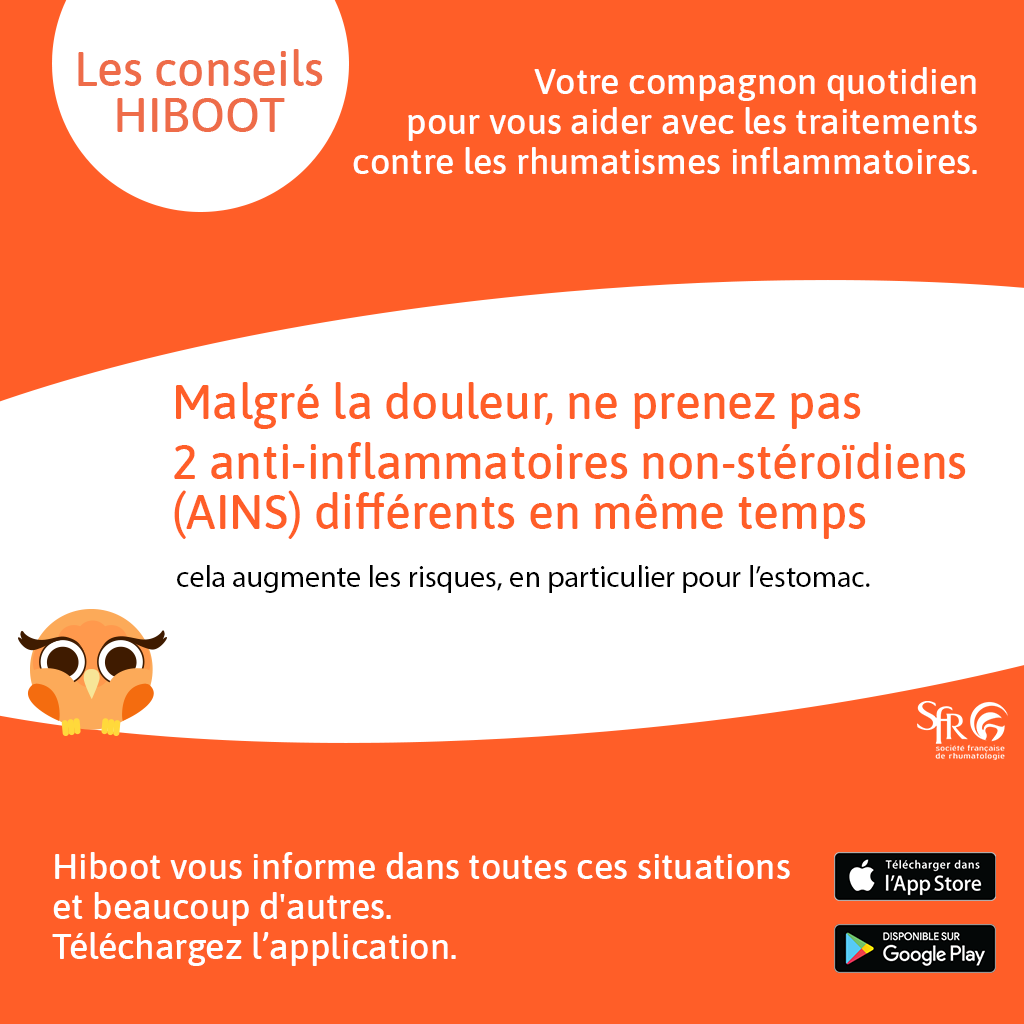 AppliHiboot's tweet photo. Hiboot vous informe sur la sécurité des #médicaments… 
👉 Restez toujours informé avec l'#appli Hiboot
Androïd: https://t.co/frPrRTFhMW
Apple: https://t.co/ODQR3igt52
#spondy #rhumatismes #polyarthrite https://t.co/9JchSPUN6G