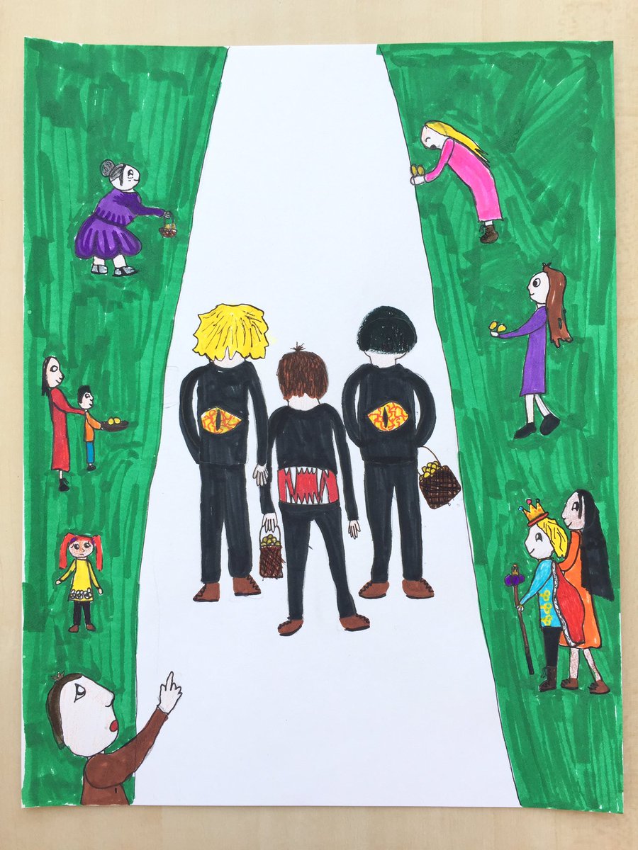 j_veissid's tweet photo. More illustrations from Stella, age 10, for #TheIckabog! @jk_rowling @theickabog https://t.co/W5DClZaK7F