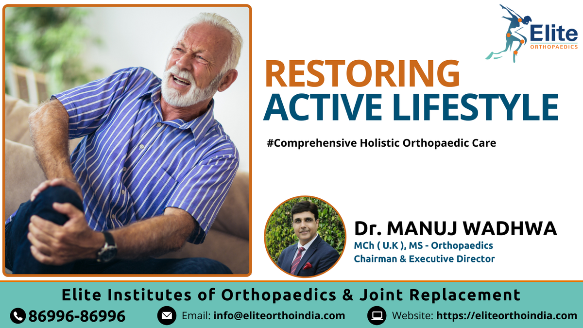 DrManujWadhwa's tweet photo. Restoring Active Lifestyle !

#Comprehensive Holistic Orthopaedic Care for years together. 

Call 86996-86996

#NKR #NaturalKneeResurfacing #TKR #KneeReplacement #BestOrthopaedicsSurgeon #BestKneeReplacement #Panchkula #Chandigarh #EliteOrthopaedics #Mohali https://t.co/wBDhsua65f