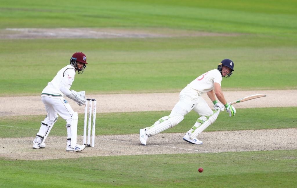 Buttler walked out better prepared having worked on his initial movement, which had been his nemesis in the previous games.(Credits: Twitter/ICC)