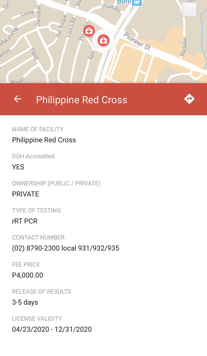 mapbeks's tweet photo. Alam mo ba kung nasaan ang pinakamalapit na COVID Testing lab at magkano ang patest? Visit our map at https://t.co/07K7iYkXlk PS. Mined from FB palang yung prices diyan. Comment lang kung ikaw ay may kaukulang impormasyon sa mga prices at ilagay natin sa mapa. #mapbeks #paretweet https://t.co/vw5m37H7vM