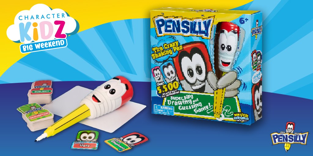 CharacterToysUK's tweet photo. Don't forget to join us on Instagram stories at 7pm tonight for the #Pensilly Games Hour! #characterkidz https://t.co/0EjADkxWK3
