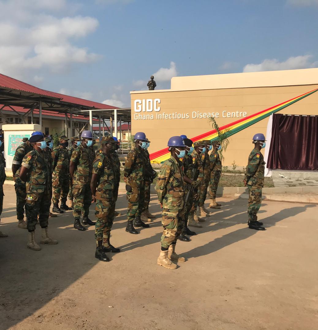 mohgovgh's tweet photo. Commissioning of the Ghana Infectious Disease Centre underway at the Ga East Municipal Hospital at Kwabenya in Accra. https://t.co/qqOBKvUP19