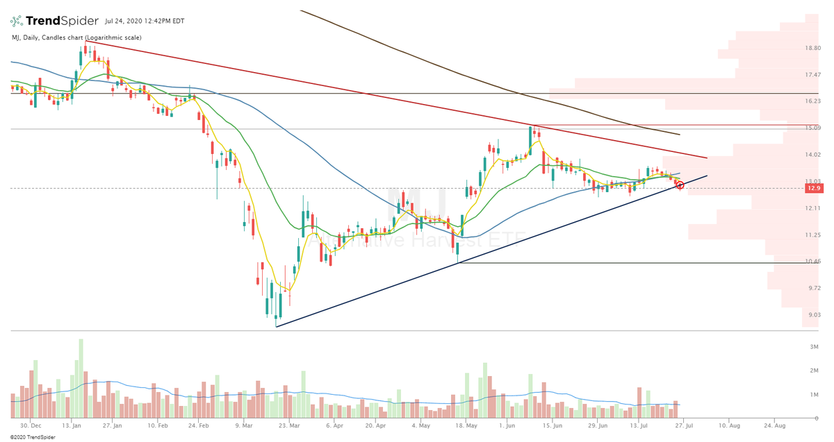  $MJ Breaking down #trading