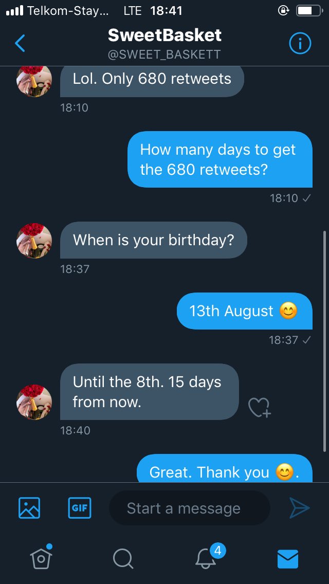 Hi guys please I really want this for my birthday on the 13th August. 😭Please  retweet when you see this!🙏. Thank you .❤️