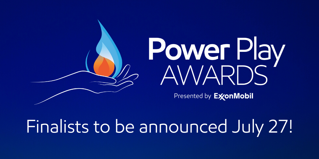ExxonMobil_LNG's tweet photo. In just a few days, we’ll be announcing our 2020 #PowerPlayAwards finalists, and then community voting will begin. Until then, check out our #FAQs page for more information on the awards: https://t.co/RhEjwUtqdb. #WomenInLNG https://t.co/P1274hoApv