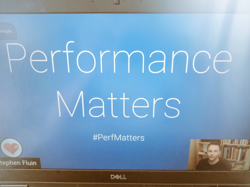 LamisChebbi's tweet photo. #perfmatters with @stephenfluin #angularnl https://t.co/qc9vUd3HMt