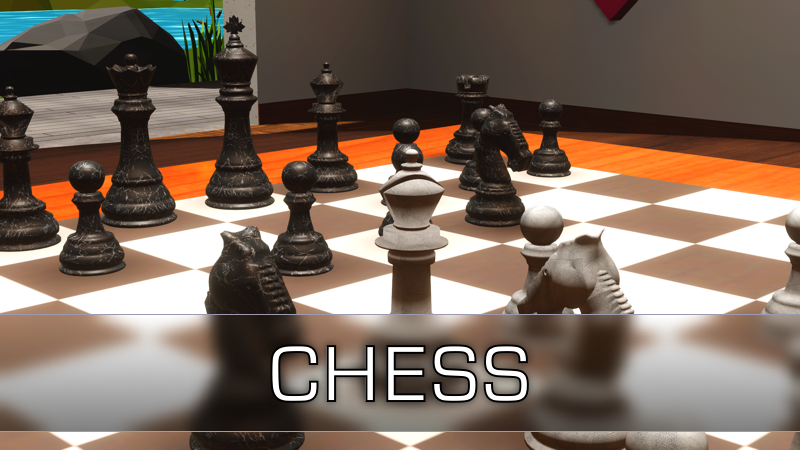Challenge your friends in a game of Chess! Now available in multiplayer, in Board Games VR 👉🏻👉🏻👉🏻 store.steampowered.com/app/728110/ 👈🏻👈🏻👈🏻
#chess #VirtualReality #boardgames #Release #videogames #games #backgammon #checkers #tictactoe #indie #indiegame #tabletopgames  #steamgames