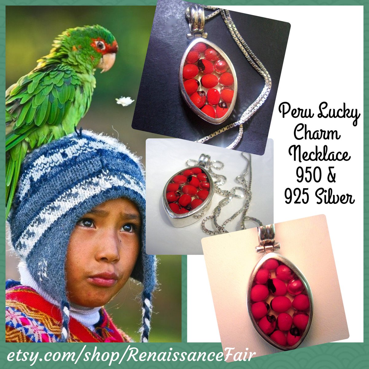 renaissancefai's tweet photo. #etsy shop: Huayruro Seed Sterling Pendant-Necklace, Good Luck Charm, Made In Peru, 950 Silver, Vintage https://t.co/XXVOgoyUcN #red #oval #silver #women #plastic #huayruroseeds #pendantnecklace #950silver #925silver https://t.co/TsGiOgbHTP
