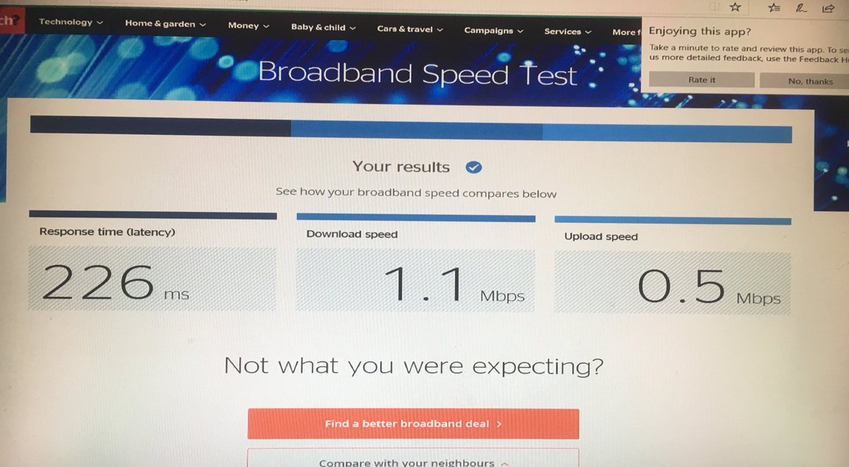 Queennats_'s tweet photo. Does anyone else get these speeds of broadband with @ShellEnergyHome? I’m really struggling to work from home. Any advice tweeps? https://t.co/iPp2AEsbfF