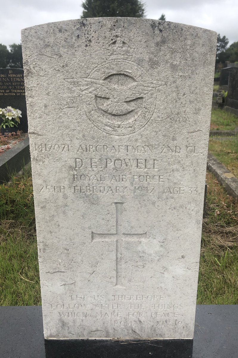 albymarch_alan's tweet image. Kingsbridge Cemetery #Wales @CWGC 
G.Davies #RAOC
H.W.Prigmore #WelchRegiment
J.Campbell #RoyalFieldArtillery
D.E.Powell #RAF
#RememberedHere
