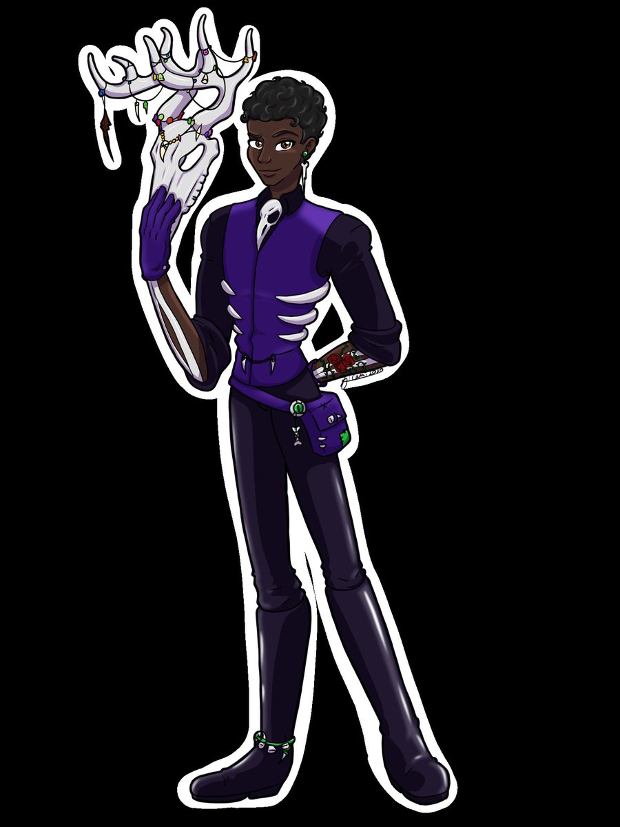 Day 2: Bone Witch

I'm super happy with how he turned out, honestly. He's so pretty, and his mask looks fantastic.

I'm sorry it's late, this was yesterday's design. Hopefully I will have today's out...well, today.

#artchallenge #day2 #bonewitch #bones #skulls