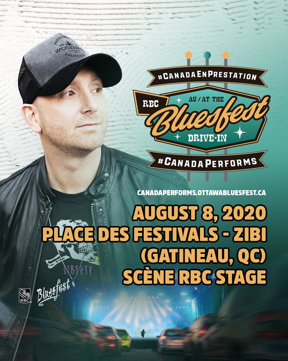 timhicksmusic's tweet photo. This one’s gonna be good! 😎 I'm stoked to be headlining RBC Bluesfest Drive-In on Aug 8. Who's coming out? 🤘 Grab your tickets now at https://t.co/E1nyyXmcMh @ottawabluesfest @rbc #CanadaPerforms #CanadaEnPrestation https://t.co/ewrFp75EoA