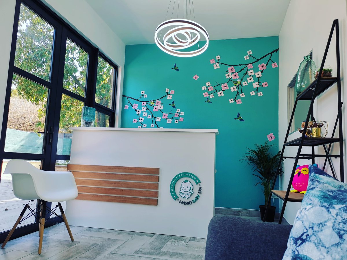 hydrobabyspa's tweet photo. Our baby spa is coming together beautifully 💦 https://t.co/00JA8XQkdM