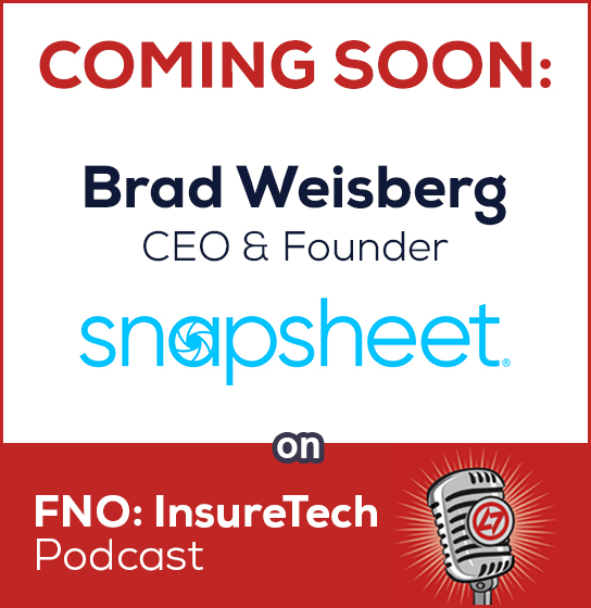 FNOInsureTech's tweet photo. COMING SOON: We talk with Brad Weisberg, CEO & Founder of Snapsheet.
Like/Follow/Subscribe to FNO: InsureTech to stay updated on releases and other amazing content.
#ComingSoon #Snapsheet #insurtech #insuretech #insurance #technology #innovation #startup #podcast https://t.co/dVKY7eTdMa