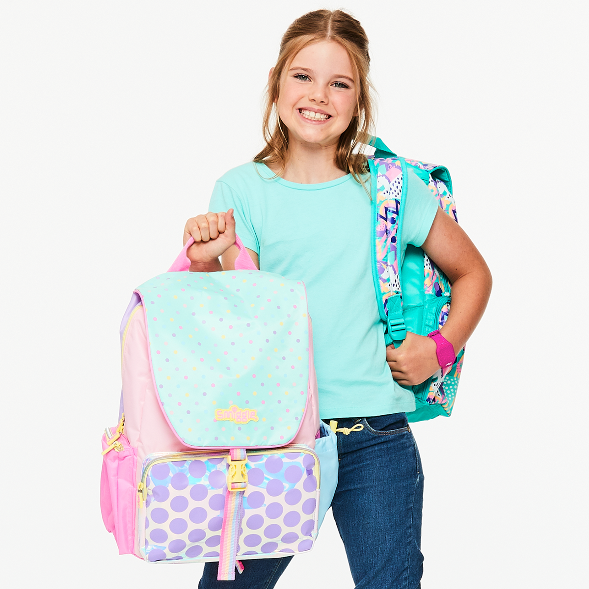gold Monkey Familiar Smiggle on Twitter: "We 💜 spots! Our newest style of backpack is super  easy to clean with wipeable fabric! Did we mention it also has super cute  colourful spots? 😍 ​ ​#smiggle #