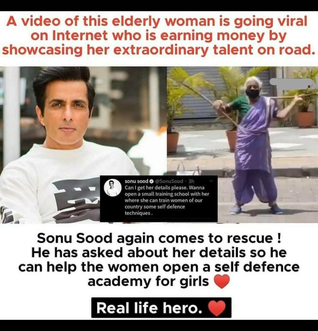 jsingh_me's tweet image. Dabang movie ka villain, Real life ka hero nikla @SonuSood