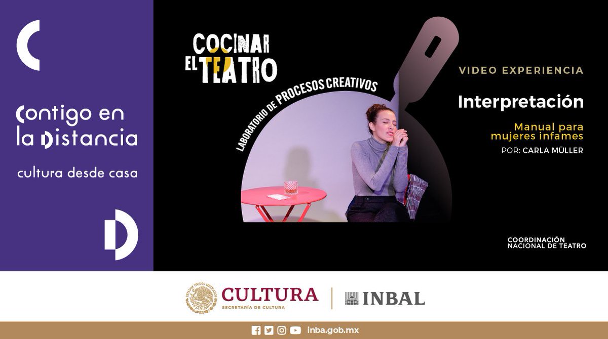 Para interpretar a Simone de Beauvoir, las creadoras de este monólogo partieron de lo que para ellas representa esta figura femenina.

Escuchálas dialogar acerca del proceso creativo de "Manual para mujeres infames" en esta #VideoExperiencia 

👉 bit.ly/3eSwlTH