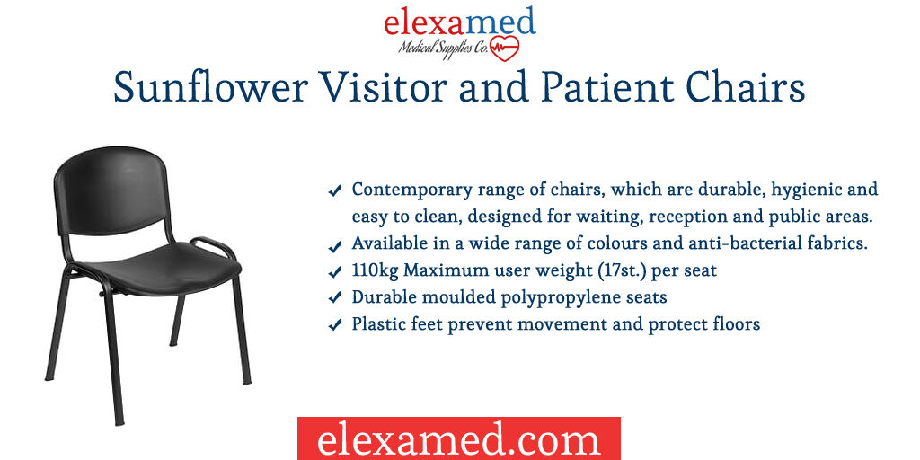 elexamed's tweet photo. Sunflower Visitor and Patient Chairs

->Available in a wide range of colours and anti-bacterial fabrics.
->Durable moulded polypropylene seats

#sunflower #patientchairs #durable #antibacterial #easyclean

Buy NOW - https://t.co/iNSzavGsCY https://t.co/t3uWLvMveS