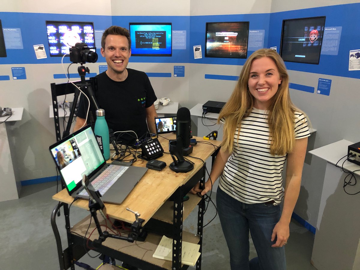 If you have kids get them to watch 'Let's Go Live' tomorrow morning with <a href="/maddiemoate/">Maddie Moate</a> &amp; <a href="/gregfoot/">Greg Foot</a> live from our museum! Learn about computing and retro gaming! Starts at 10am - Join the fun here : youtube.com/channel/UCQ0_J… #LetsGoLive