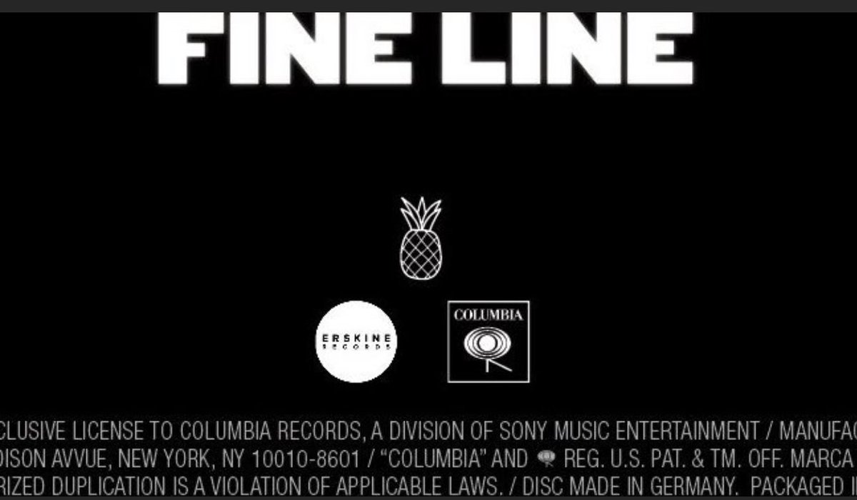 Last, but definitely not least.The pineapple  in the back of Fine Line.Yes, it could just be a coincidence. Or it couldn’t..