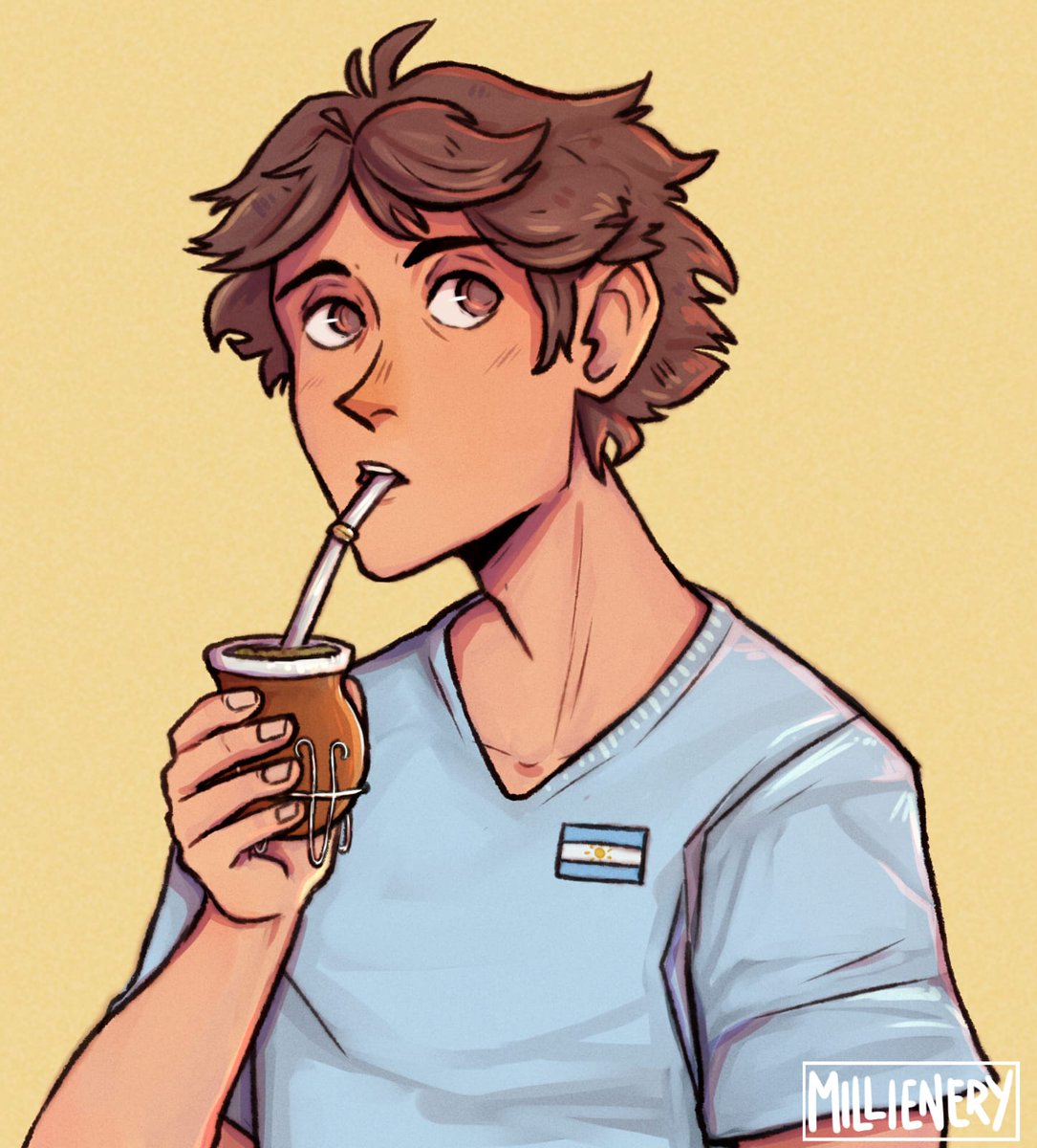 GranReyCondor's tweet photo. 🇦🇷 PROYECTO - EL GRAN CÓNDOR  FANZINE🇦🇷

La idea es hacer un fanzine dedicado a Oikawa, en situaciones, lugares, outfits, comidas de nuestro país.
Nosotros intentaríamos enviarlo a Furudate, pero por la situación mundial lo lanzaremos virtual así muchos lo podrán ver.

⬇️INFO⬇️ https://t.co/flEmVwGrkD