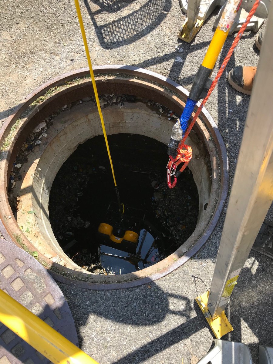 WendelCompanies's tweet photo. This week, we assisted the @BuffaloSewer Authority and @asigroupltd with Remotely Operated Vehicle/Sonar investigations on a series of sewer outfalls, some installed in the early 1900’s! #infrastructure #WNY #history #ThinkWaterThinkWendel #Water #Wastewater #CivilEngineering https://t.co/u8KauypYCM